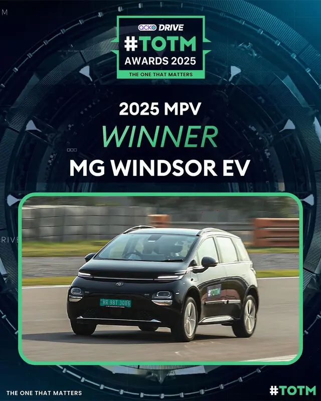 Winner-MPV Of The Year