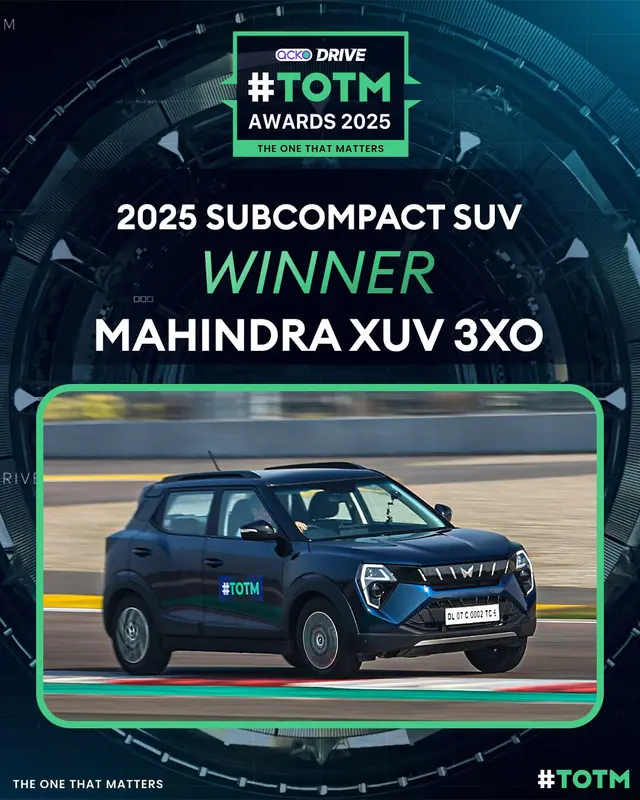 Winner-Subcompact SUV Of The Year