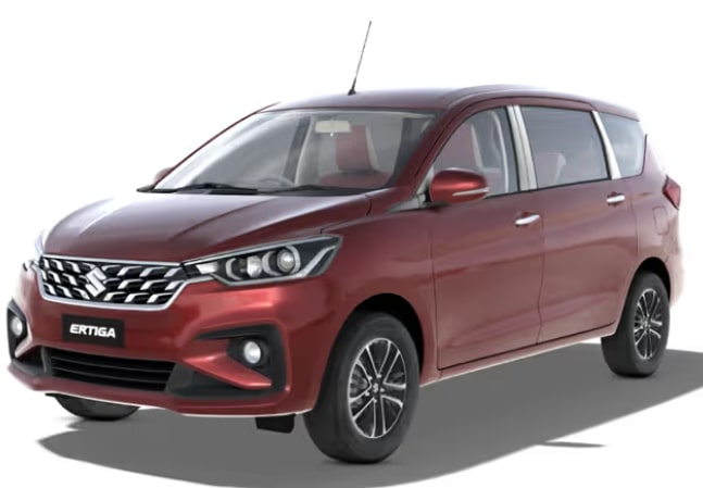Maruti Suzuki Ertiga Exterior Front Left View