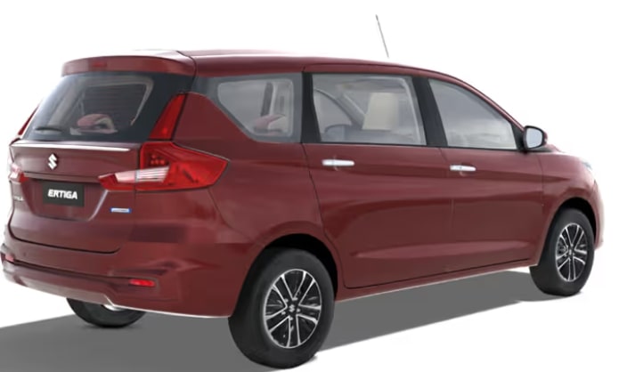 Maruti Suzuki Ertiga Exterior Rear Right View