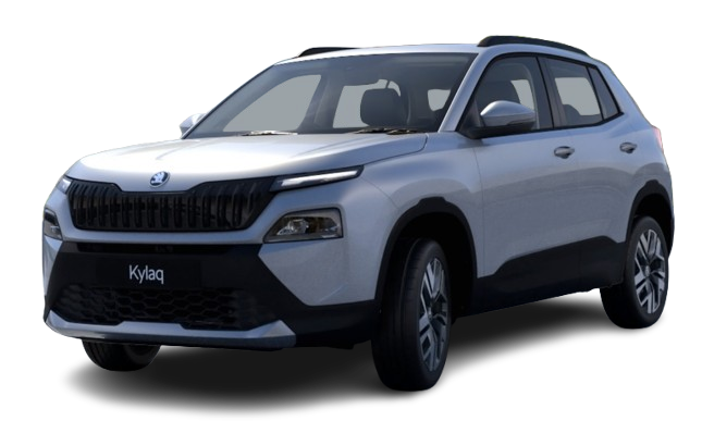 Skoda Kylaq Brilliant Silver hero image