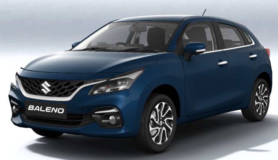Maruti Suzuki Baleno Exterior Front Left View