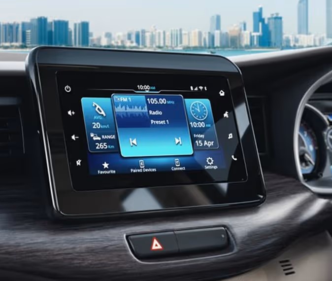 Maruti Suzuki Ertiga Interior Infotainment System