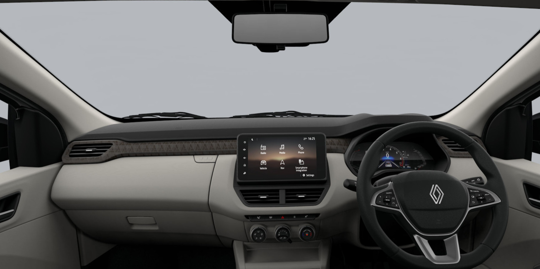 Renault Triber Interior Dashboard