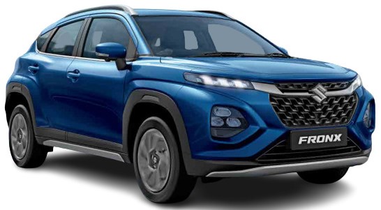 Maruti Suzuki Fronx Exterior Front Right View