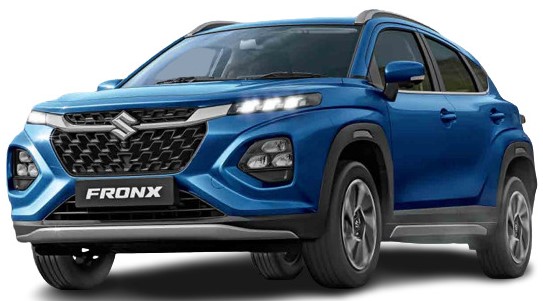 Maruti Suzuki Fronx Exterior Images Front Left View