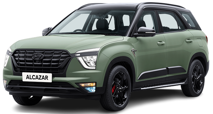 Hyundai Alcazar (2023-2024) 1.5 Platinum Turbo 7 STR Petrol AE: On-road ...