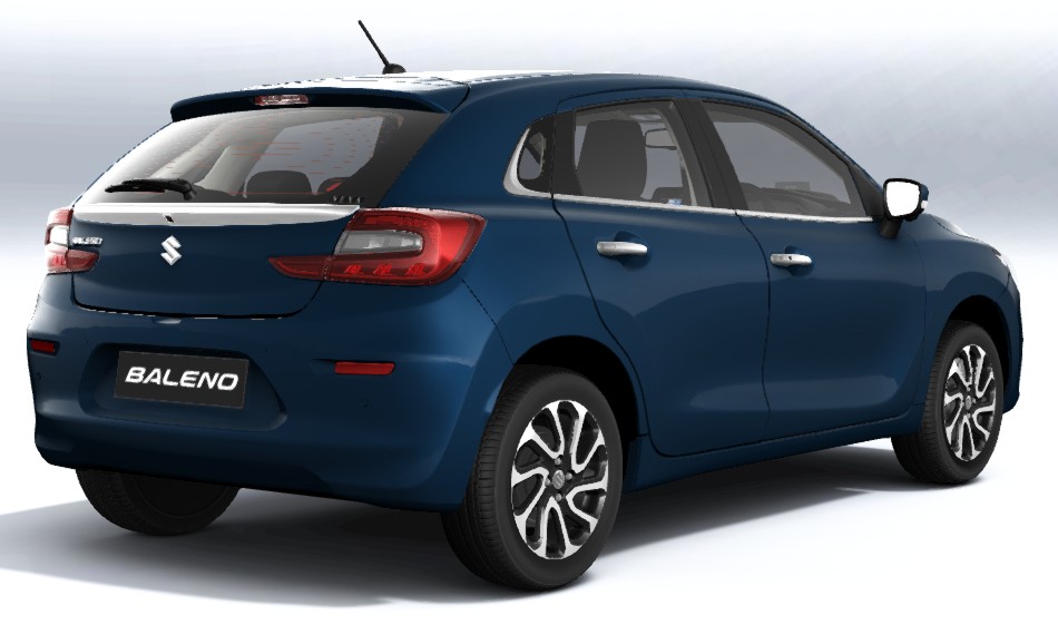 Maruti Suzuki Baleno Exterior Rear Right View