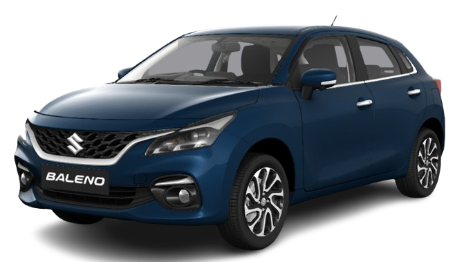 Maruti Suzuki Baleno Celestial Blue hero image