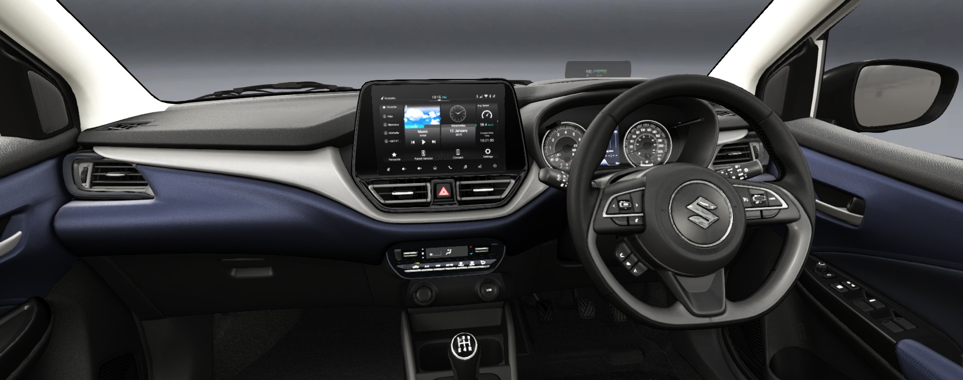 Maruti Suzuki Baleno Interior Dashboard