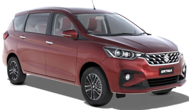 Maruti Suzuki Ertiga Exterior Front Right View
