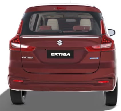 Maruti Suzuki Ertiga Exterior Rear View